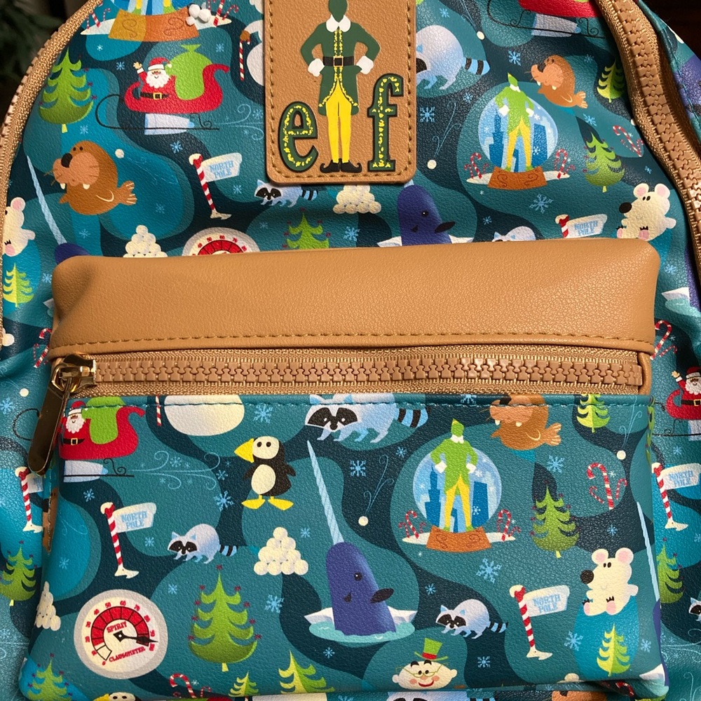 Colorful Elf Themed Backpack